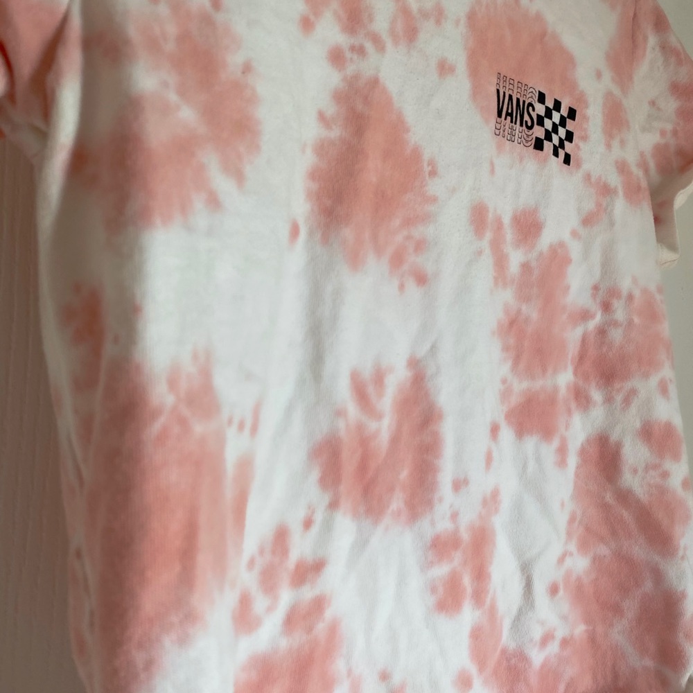 ✨SALE✨ Vans Pink Tie Dye Shirt